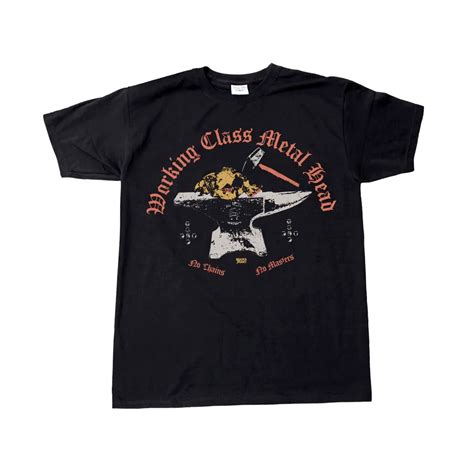 metal fabrication comfortable shirt|Working Class Metalhead .